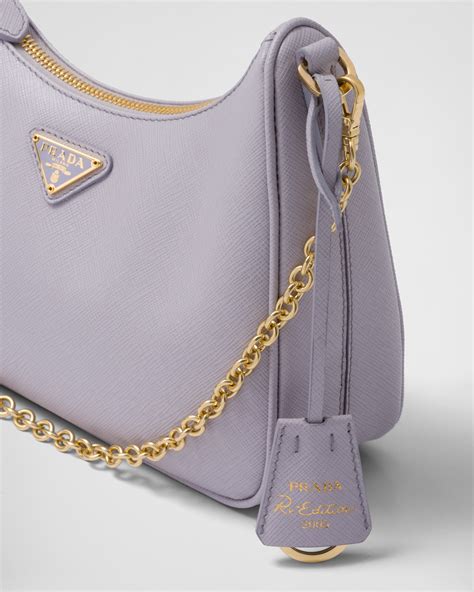 prada re-edition 2005 saffiano leather bag wisteria|Prada Re.